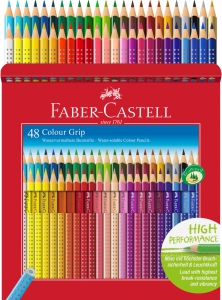 CREIOANE COLORATE 48 CULORI GRIP 2001, FABER-CASTELL [1]
